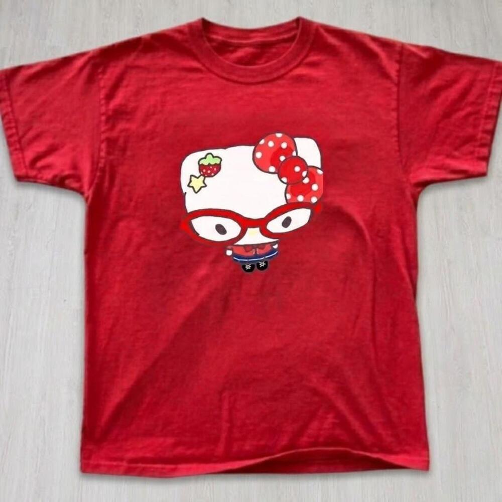 Red Hello Kitty Graphic Tee
